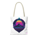 Sunset Mountain Tote - Quirky Design, Fun Bag
