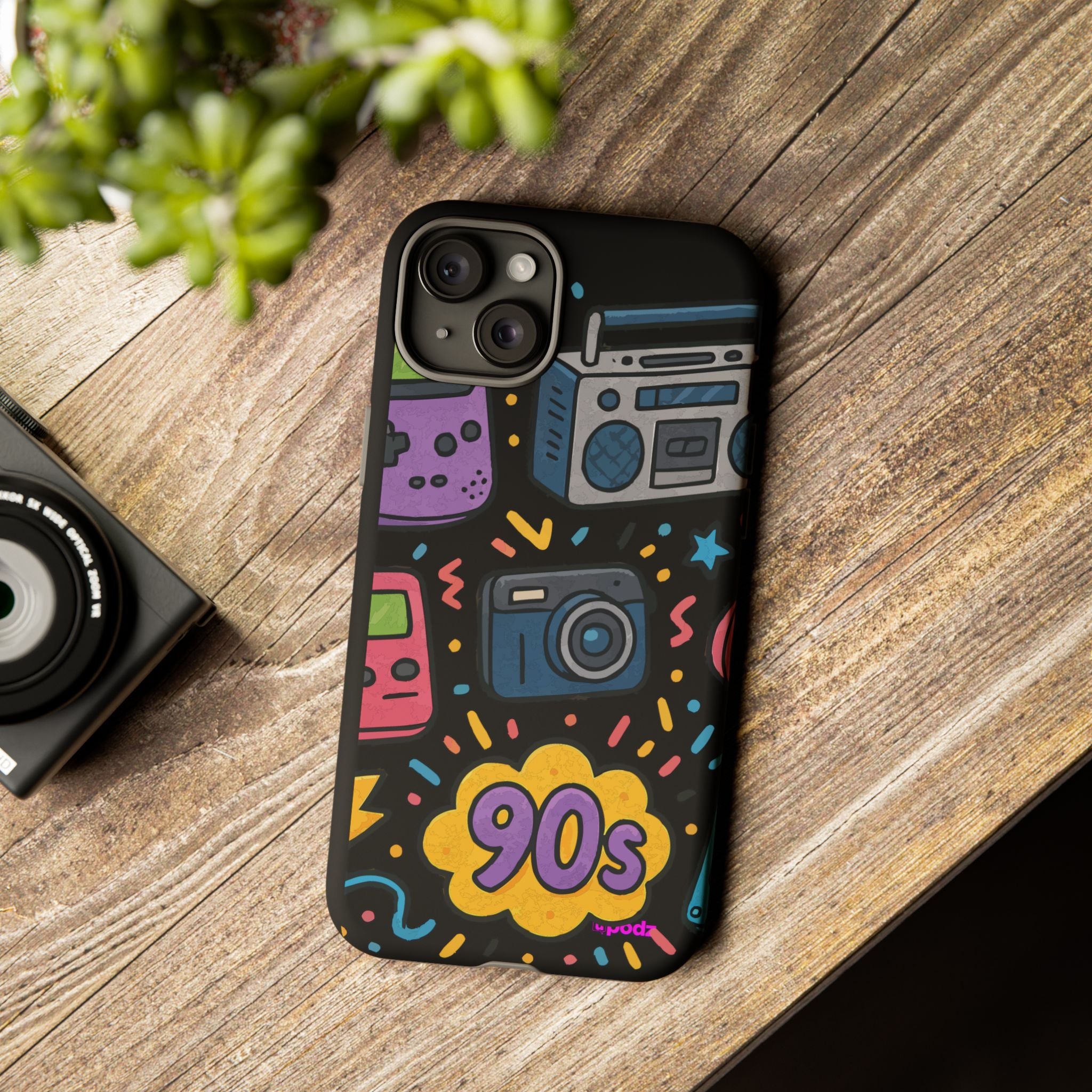 Retro 90's Design, Tough Cases, Phone Cover
