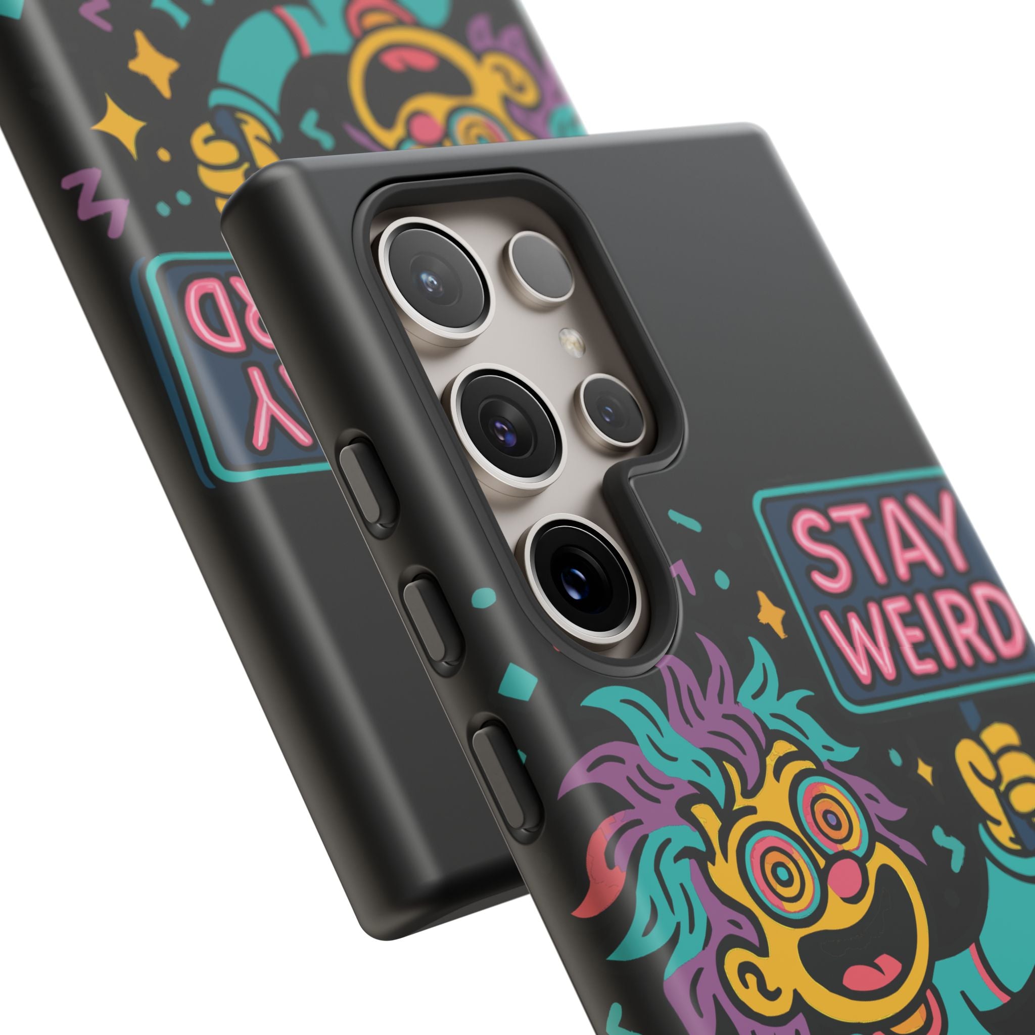 Stay Weird Design, Tough Cases, Phone Cover