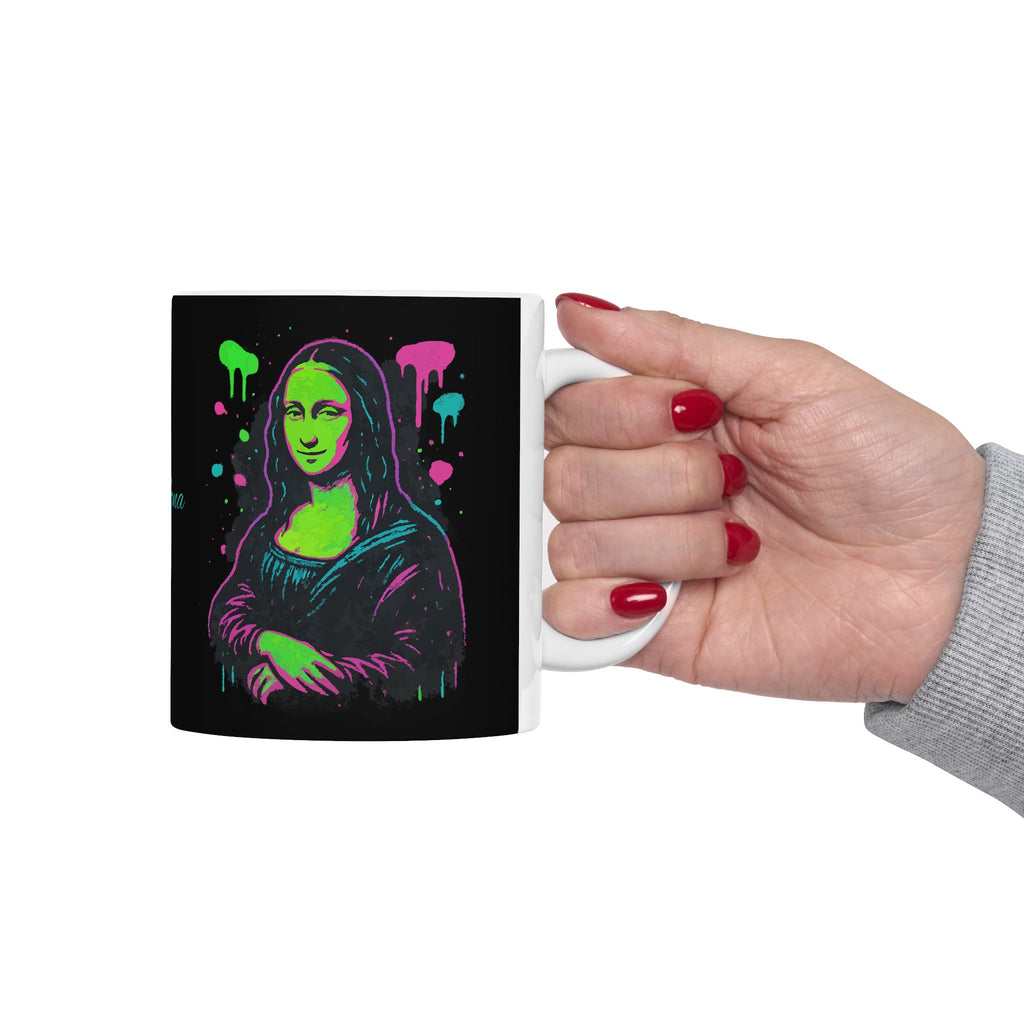 The Mona Ceramic Mug |  Personalized Mug