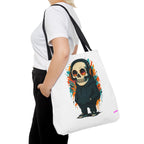 Skull Vibes Tote Bag - Quirky Fun Bag