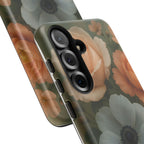 Floral Design White Cover Design, Tough Cases, Phone Cover