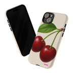 Red Cherry Design, Tough Cases, Phone Cover