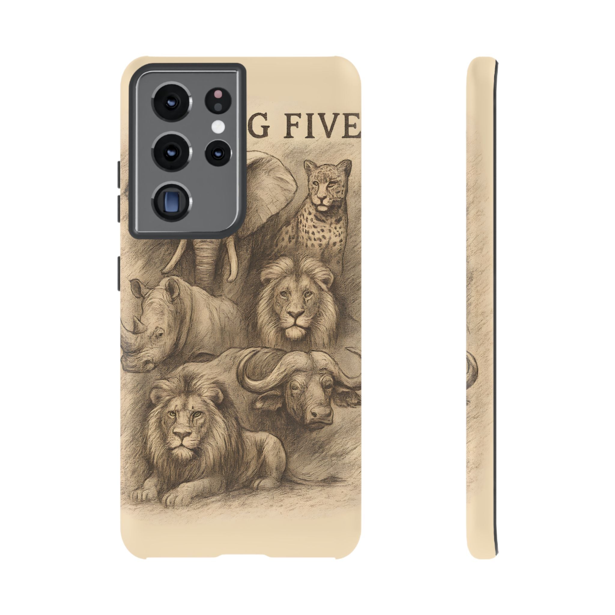 The Big 5 Design, Tough Cases, Phone Cover, Unique Gift
