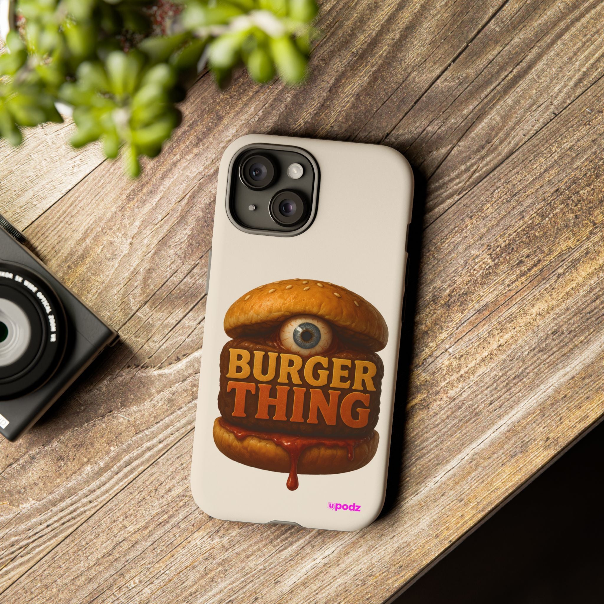 Burger Thing Design, Tough Cases, Phone Cover