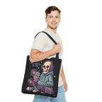 Skully Headphones Tote Bag - Quirky Fun Bag