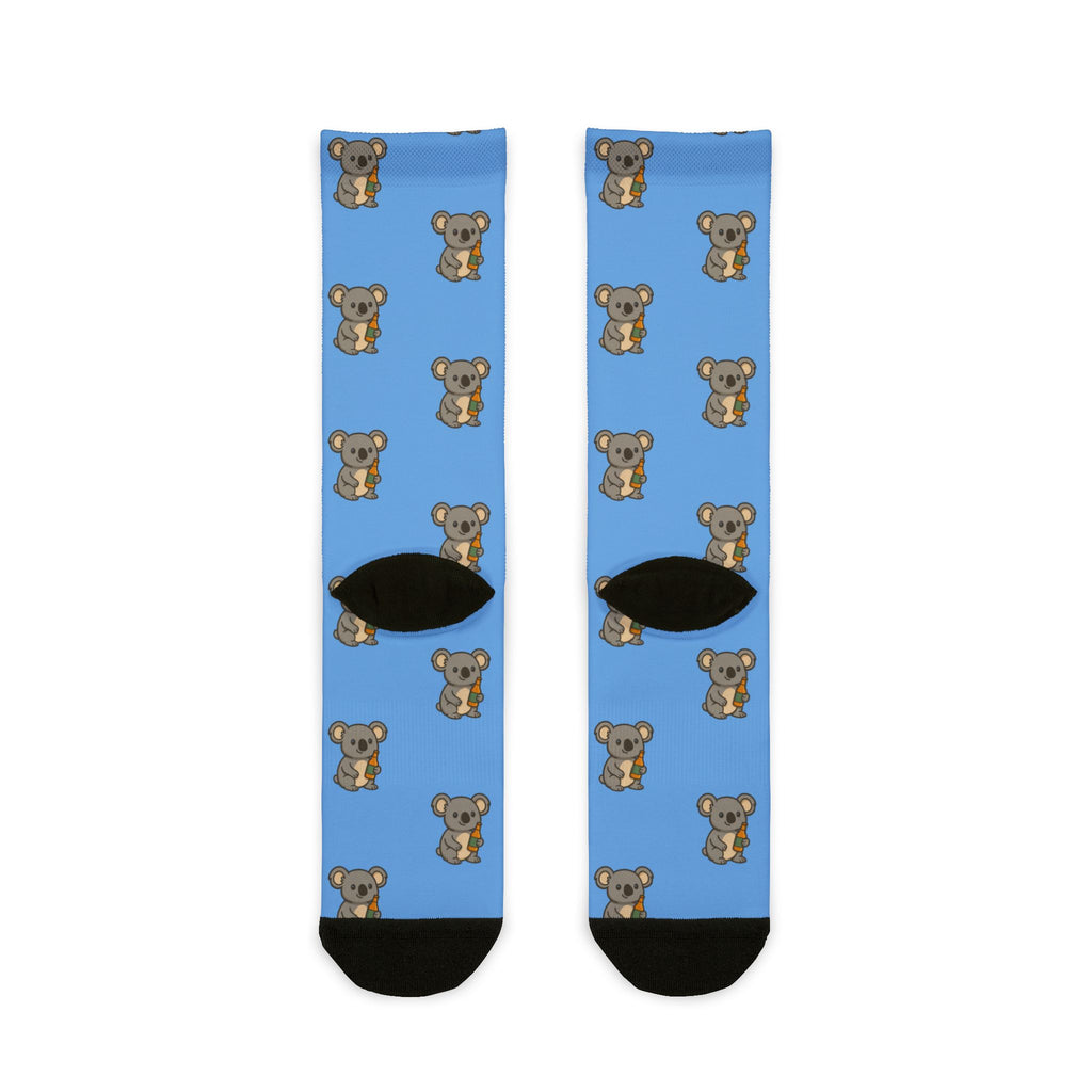 Koala, Fun Funky Sublimation Crew Socks
