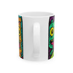 Creepy Ceramic Mug |  Personalized Mug