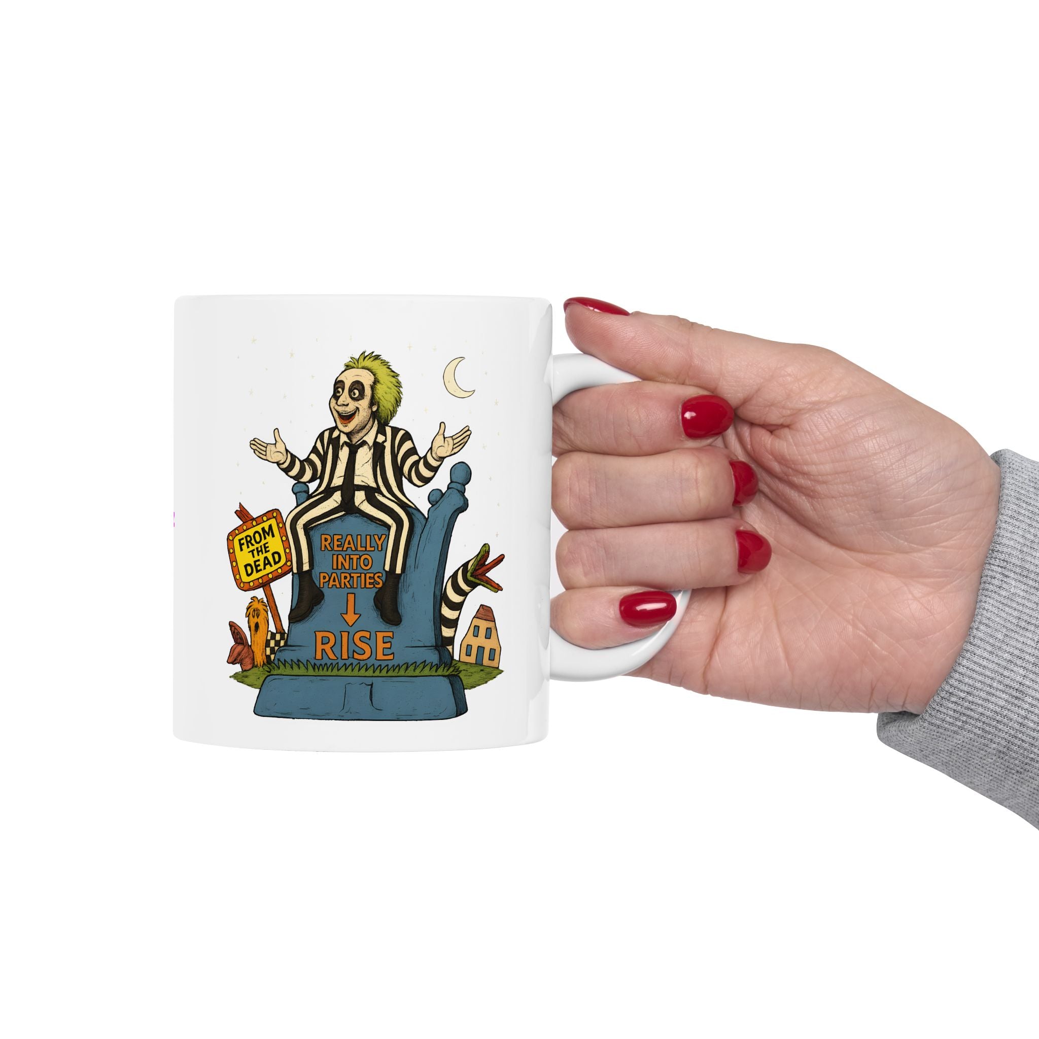 Rise from the Dead Ceramic Mug |  Personalized Mug