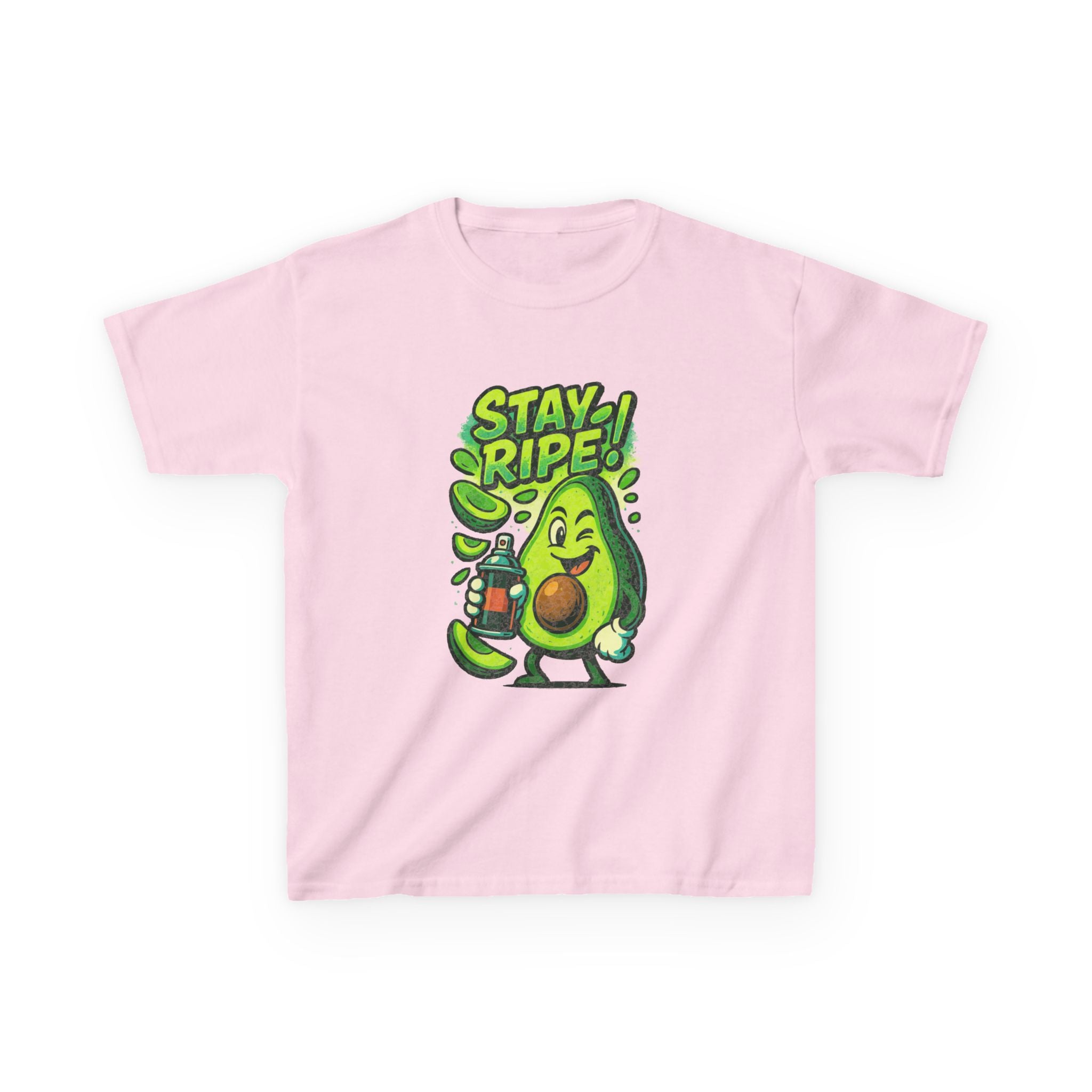 Stay Ripe Kids Tee, Fun Graphic Tee, Kids Cotton T-Shirt