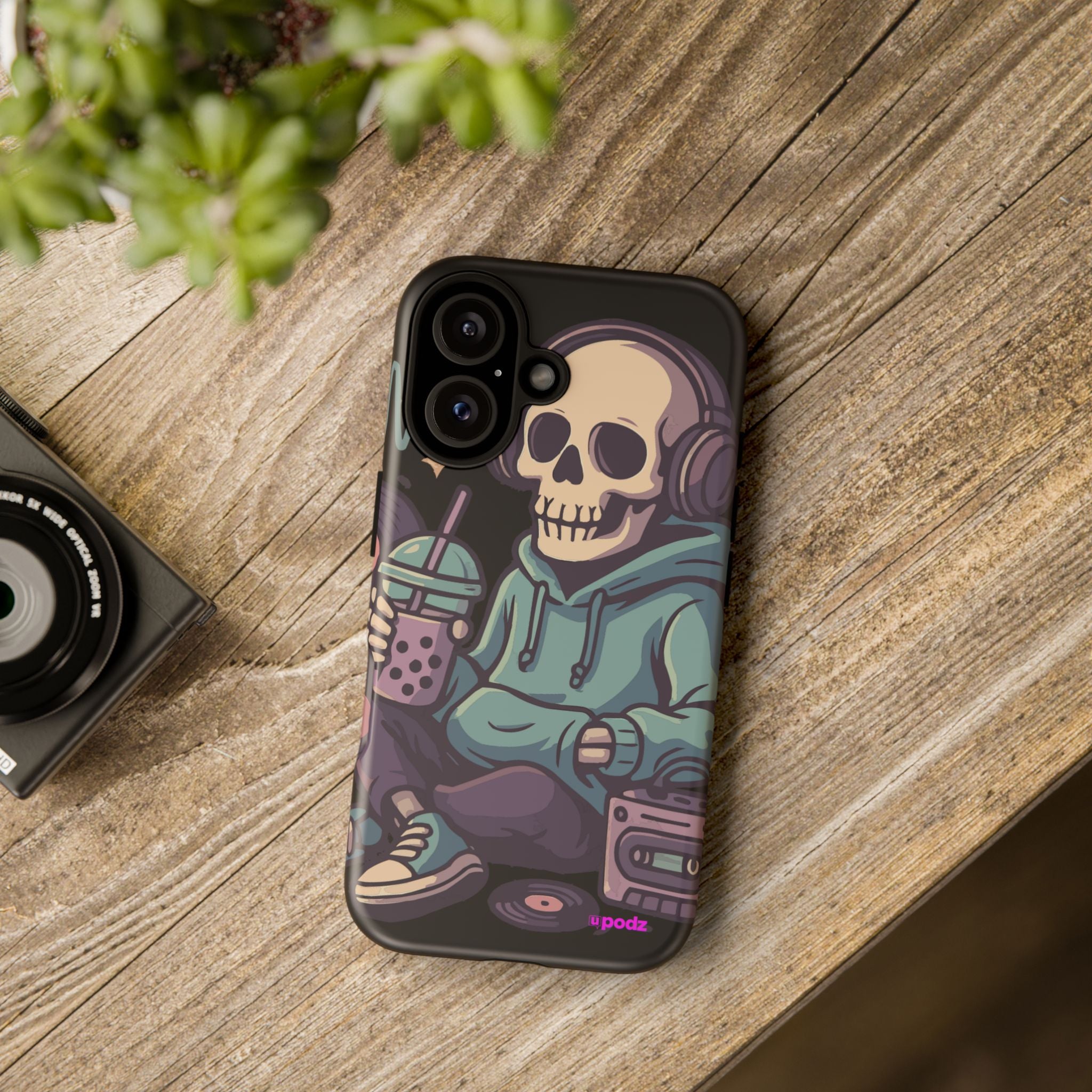Skull Headphones Design, Tough Cases, Phone Cover