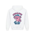 Axolotl Youth Hooded Sweatshirt, Casual Wear