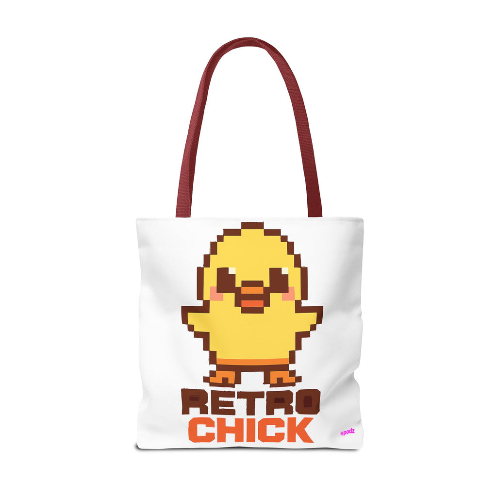 Retro Chick Tote Bag - Quirky Fun Bag