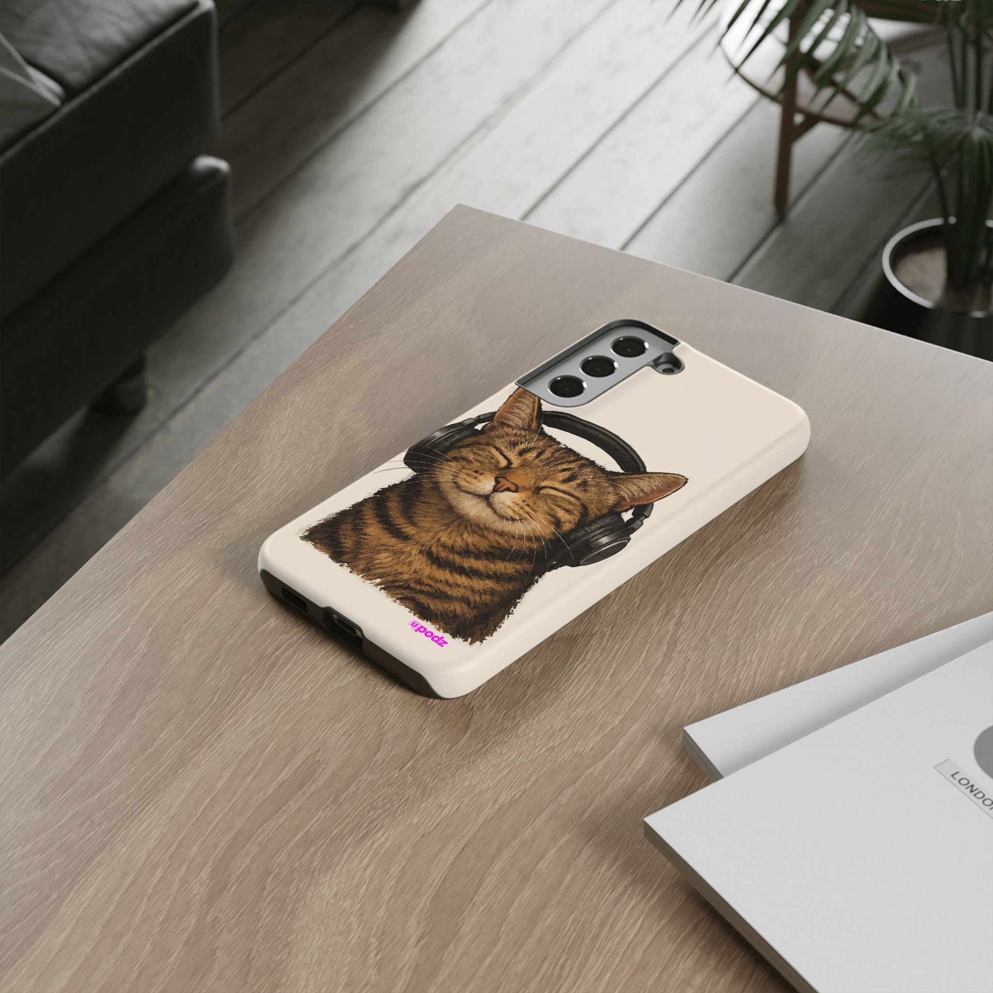 Feline Music Design, Tough Cases, Phone Cover