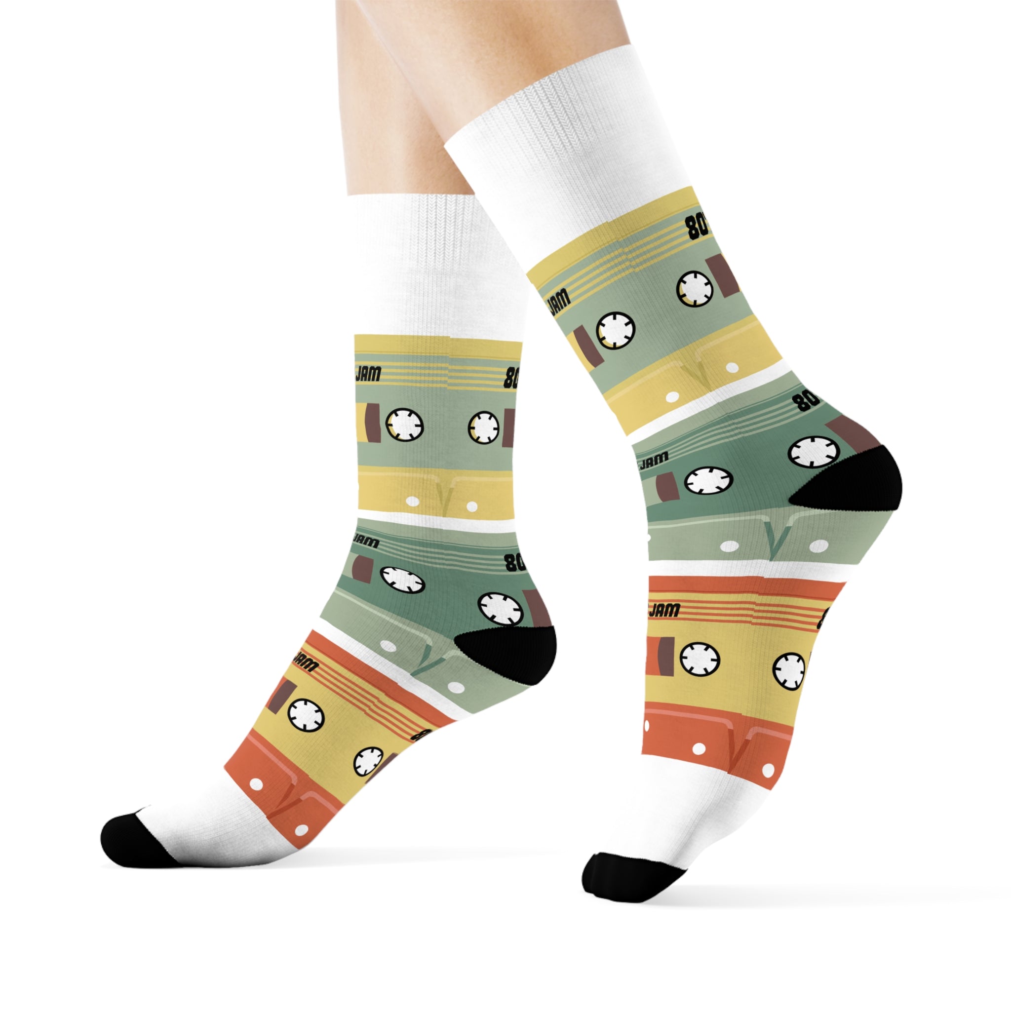 80's Jam Socks –  Unique Fashion Accessory, Fun Socks