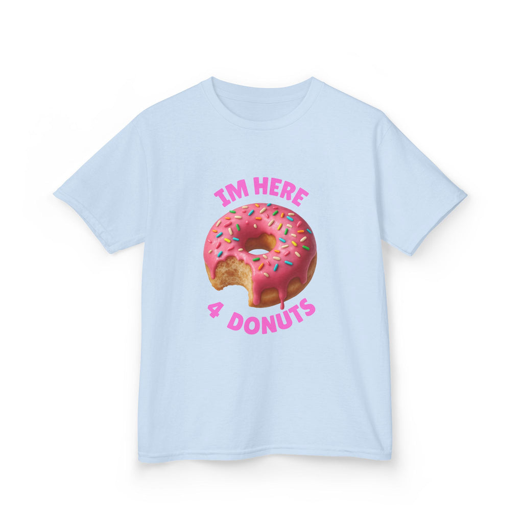 Donuts are life! Kids Tee, Fun Graphic Tee, Kids Cotton T-Shirt