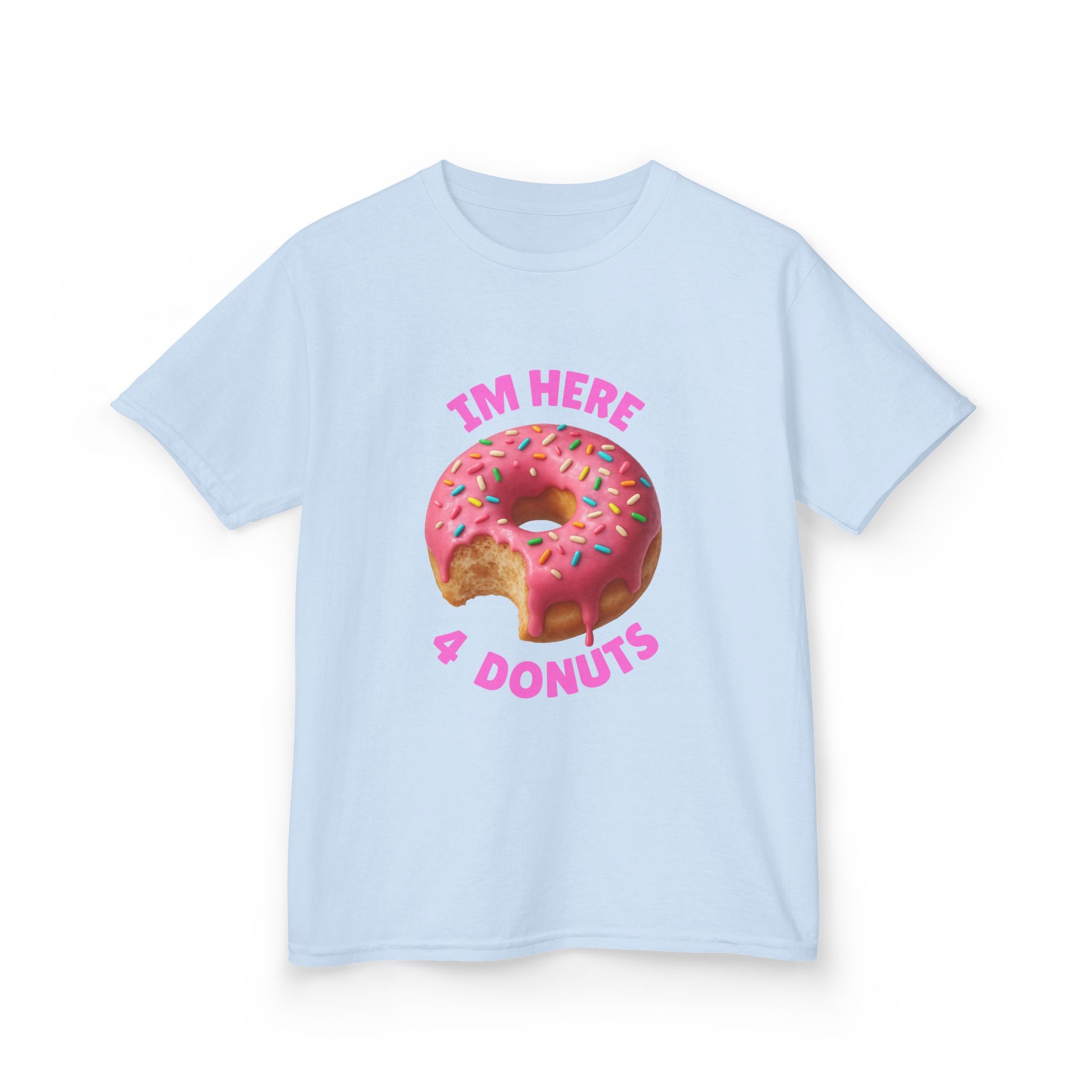 Donuts are life! Kids Tee, Fun Graphic Tee, Kids Cotton T-Shirt