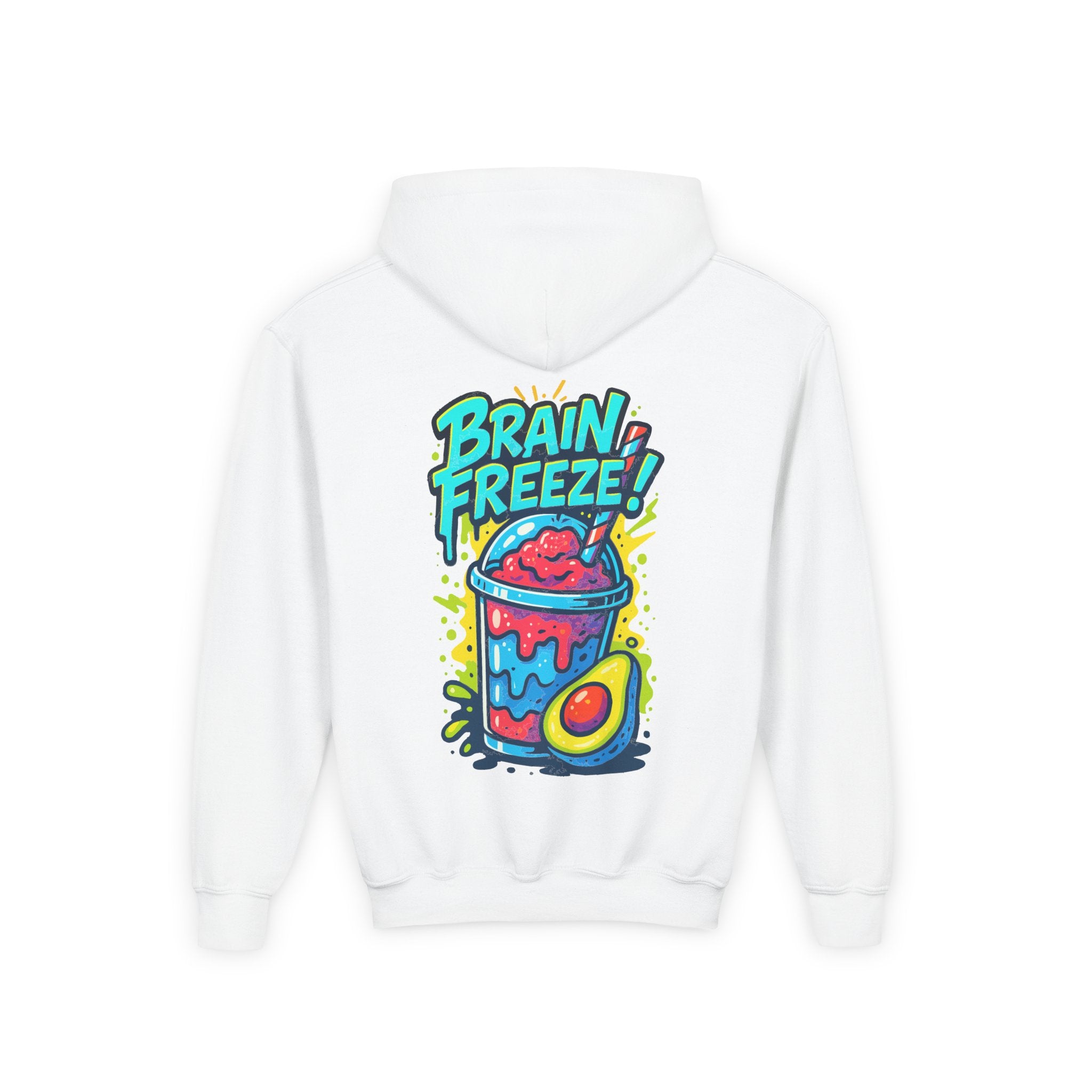 Brain Freeze Hooded Sweatshirt, Casual Wear