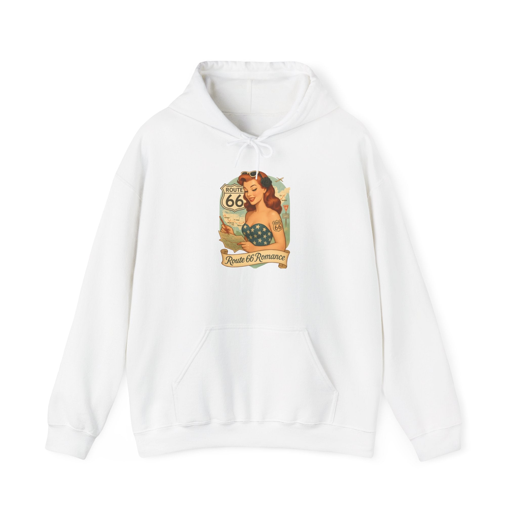 Route 66 Romance Hoodie