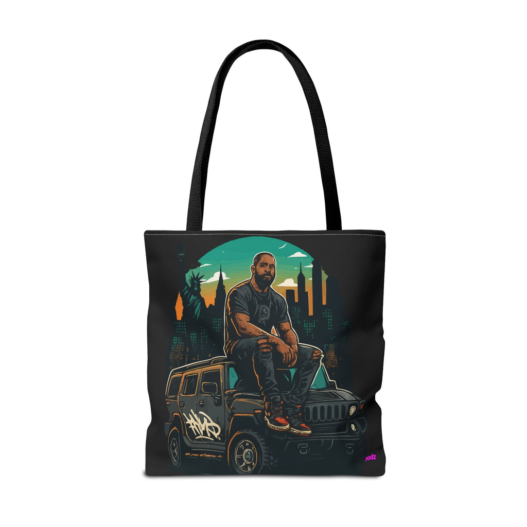 Hanging Out Tote Bag - Quirky Fun Bag
