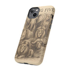 The Big 5 Design, Tough Cases, Phone Cover, Unique Gift