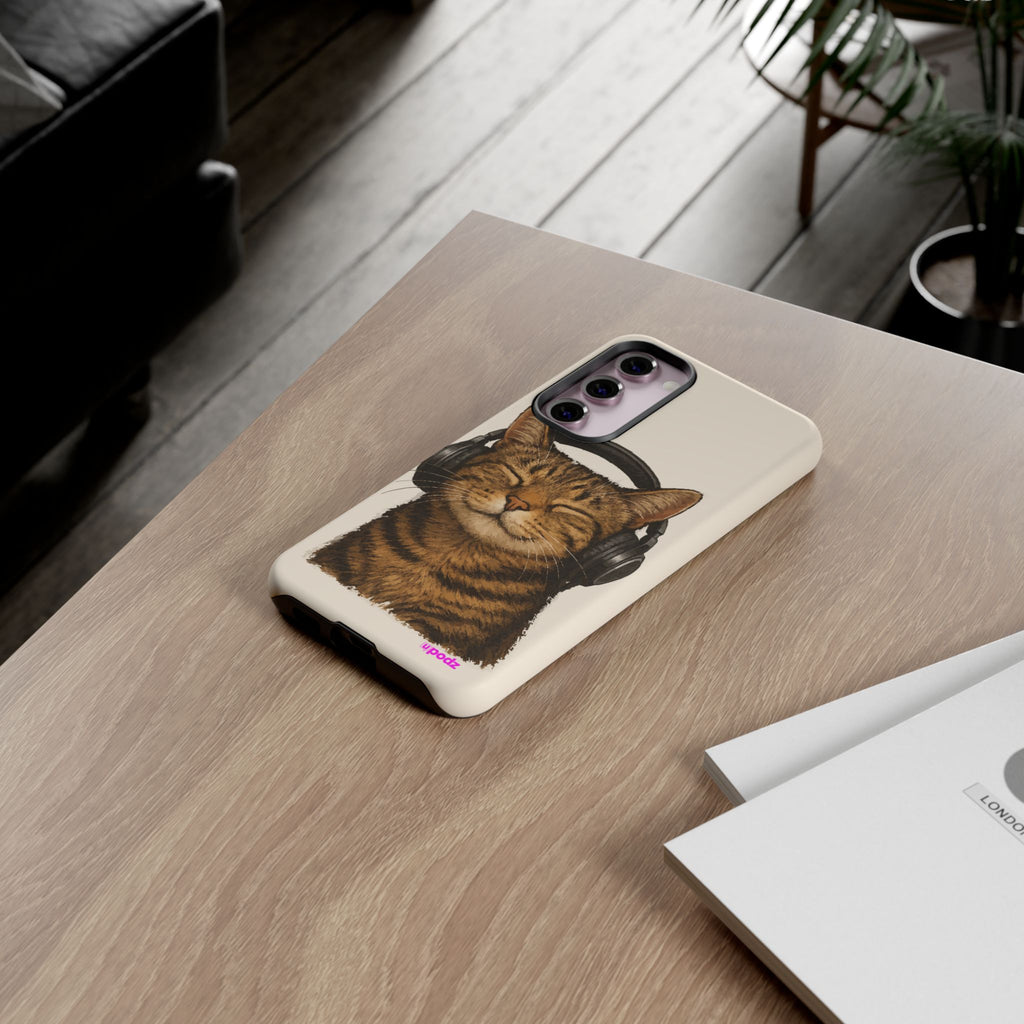 Feline Music Design, Tough Cases, Phone Cover