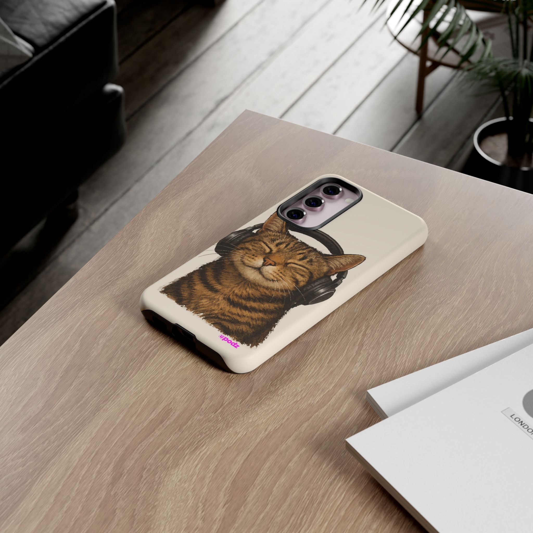 Feline Music Design, Tough Cases, Phone Cover