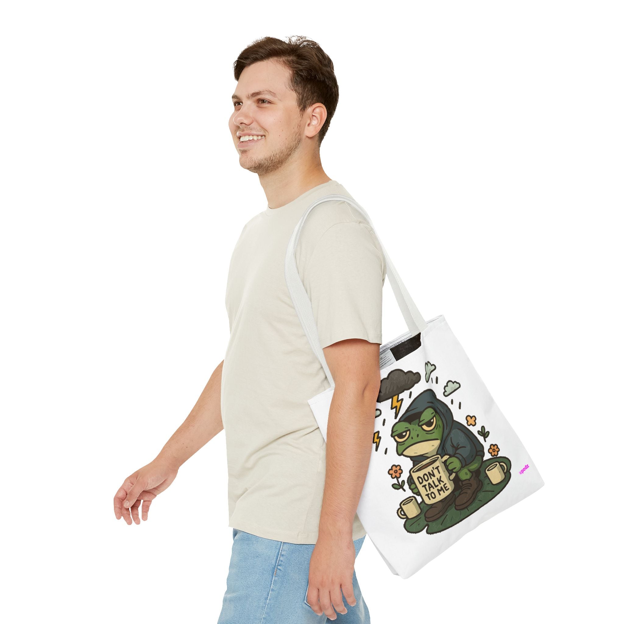 Dont Talk Tote Bag - Quirky Fun Bag