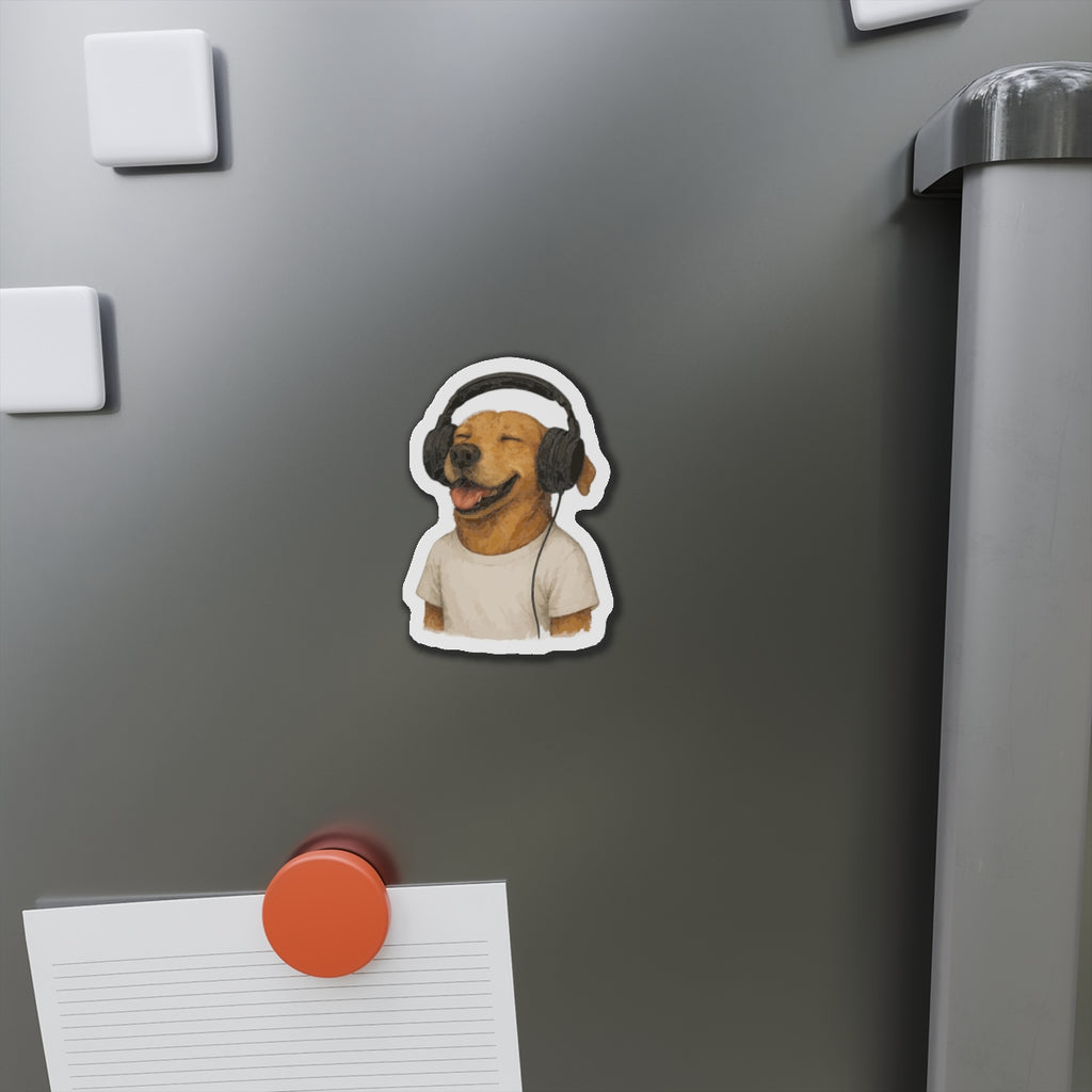 Puppy Vibes Die-Cut Magnets