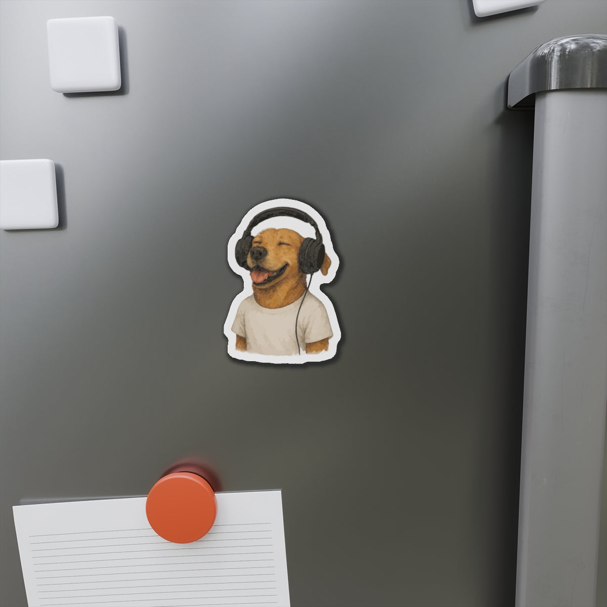 Puppy Vibes Die-Cut Magnets