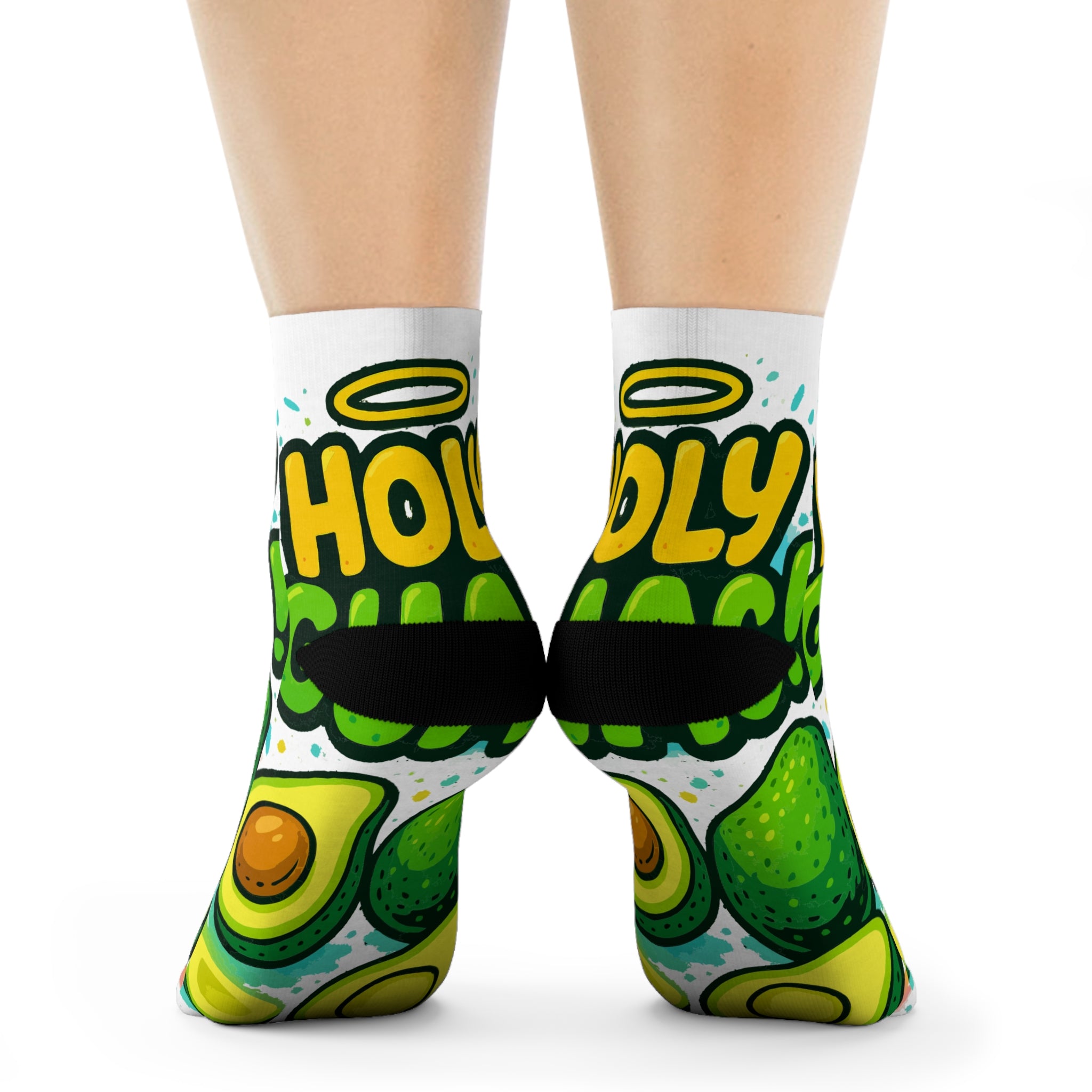 Holy Guac Crew Socks - Cool Socks