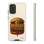 Burger Thing Design, Tough Cases, Phone Cover