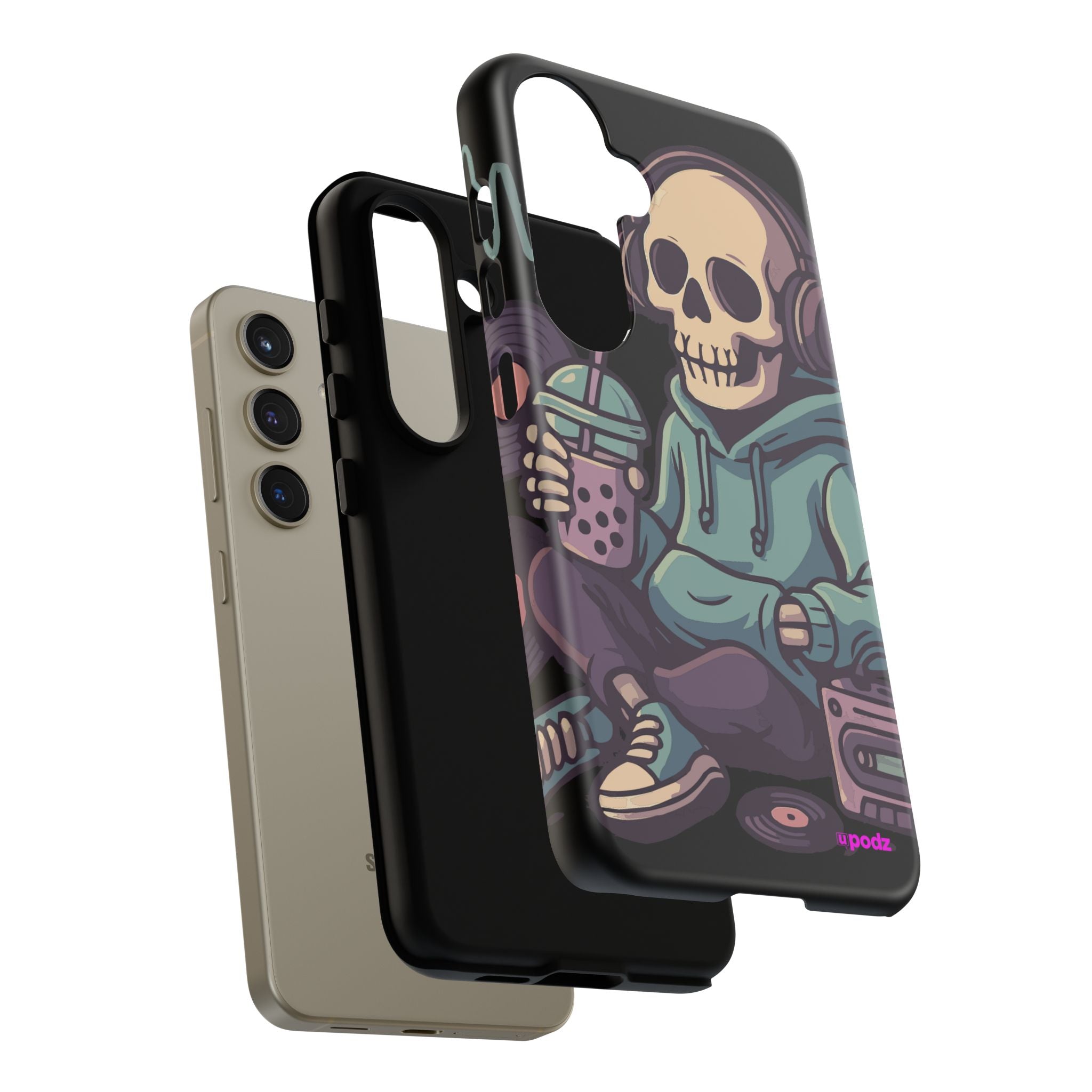 Skull Headphones Design, Tough Cases, Phone Cover