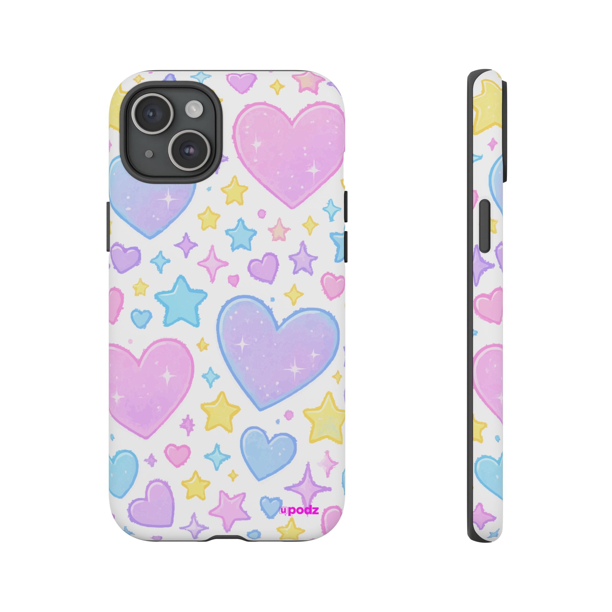 Colourful Doodle Design, Tough Cases, Phone Cover