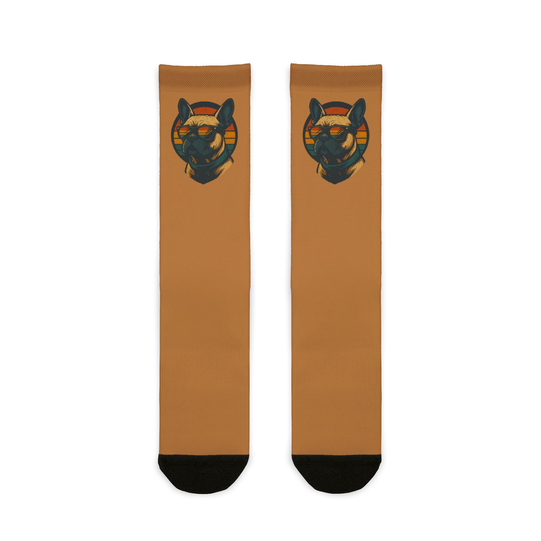 Cool Dog Sublimation Crew Socks
