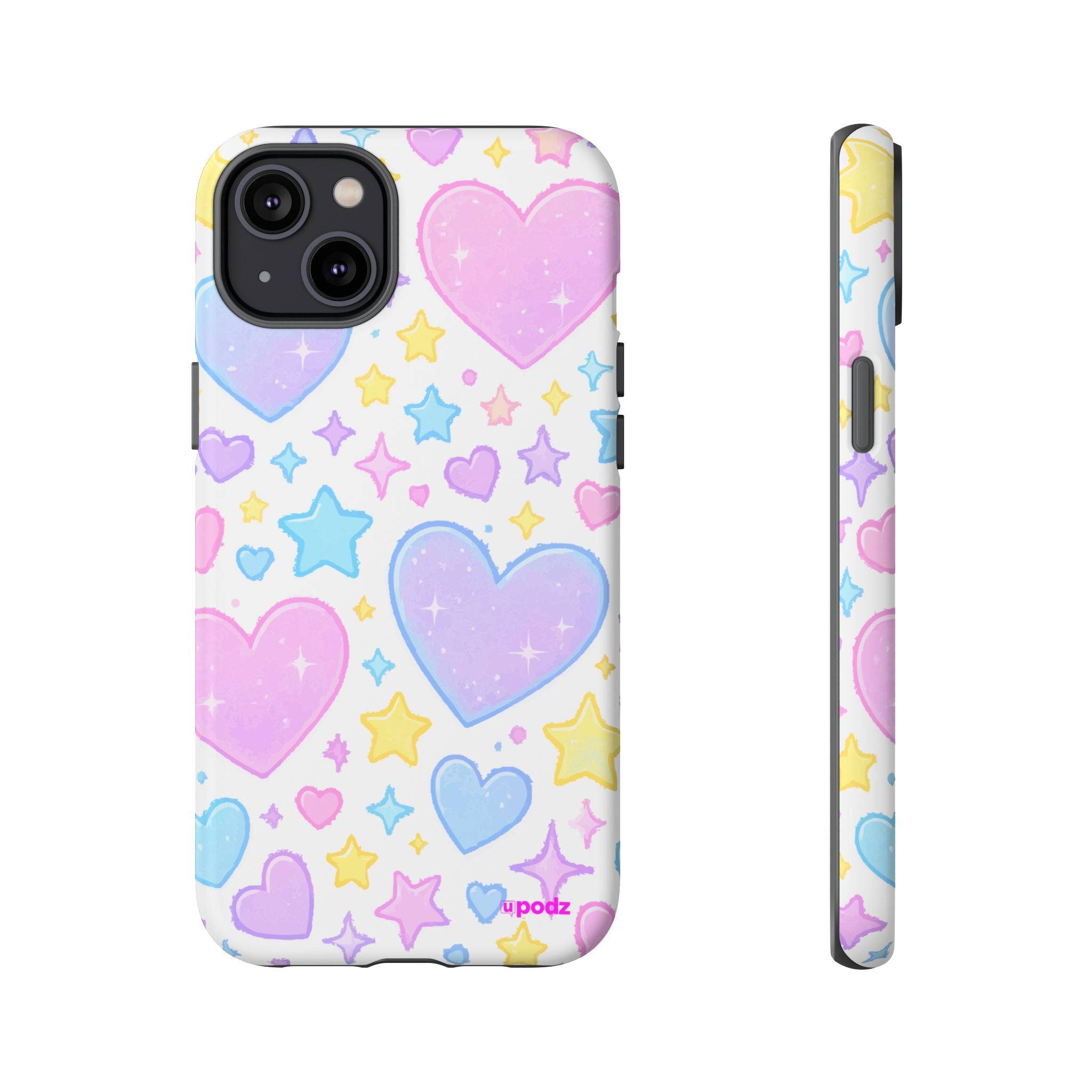 Colourful Doodle Design, Tough Cases, Phone Cover
