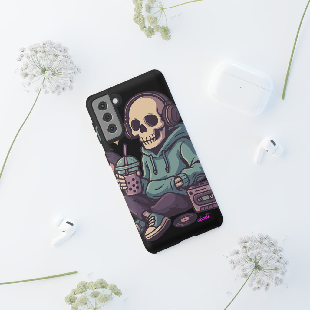 Skull Headphones Design, Tough Cases, Phone Cover