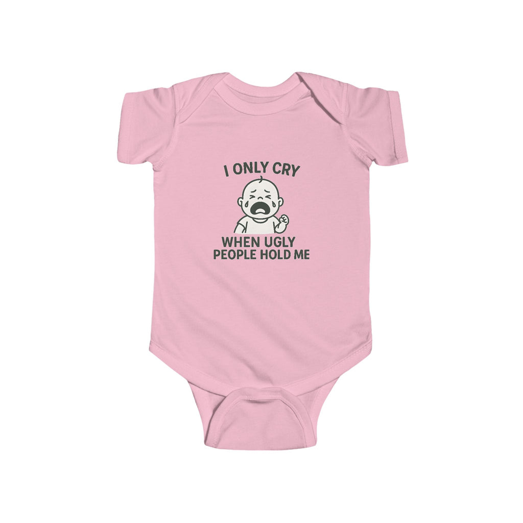 Ugly People Baby Bodysuit, Funny Infant Outfit, Cute Baby Clothes