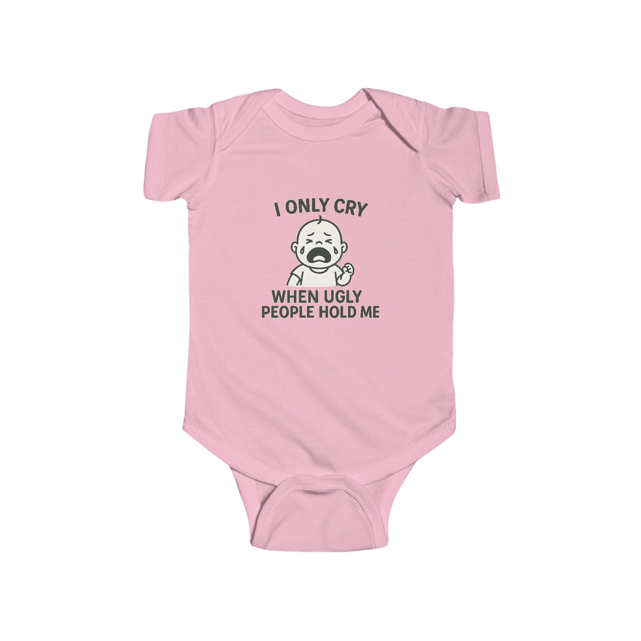 Ugly People Baby Bodysuit, Funny Infant Outfit, Cute Baby Clothes