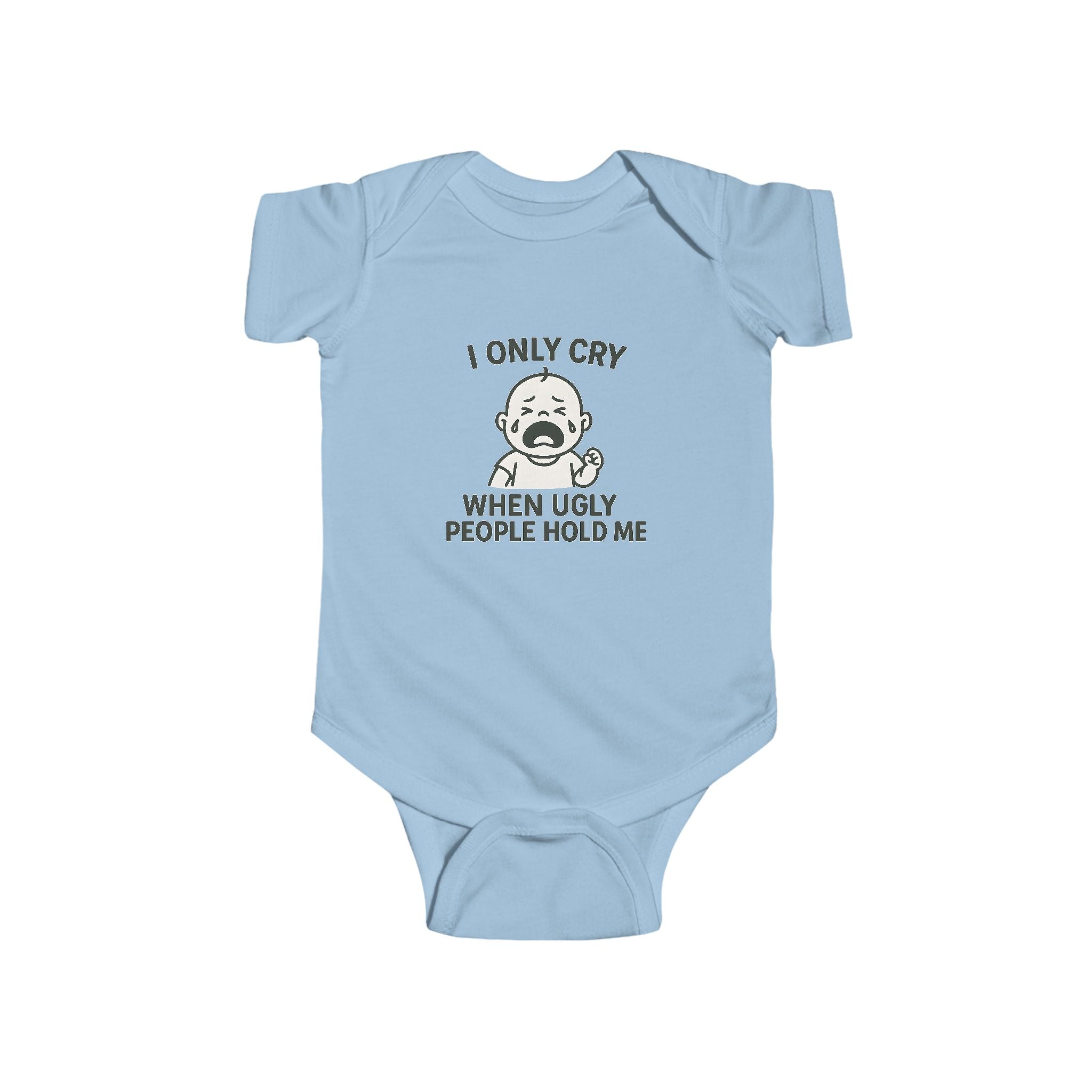 Ugly People Baby Bodysuit, Funny Infant Outfit, Cute Baby Clothes