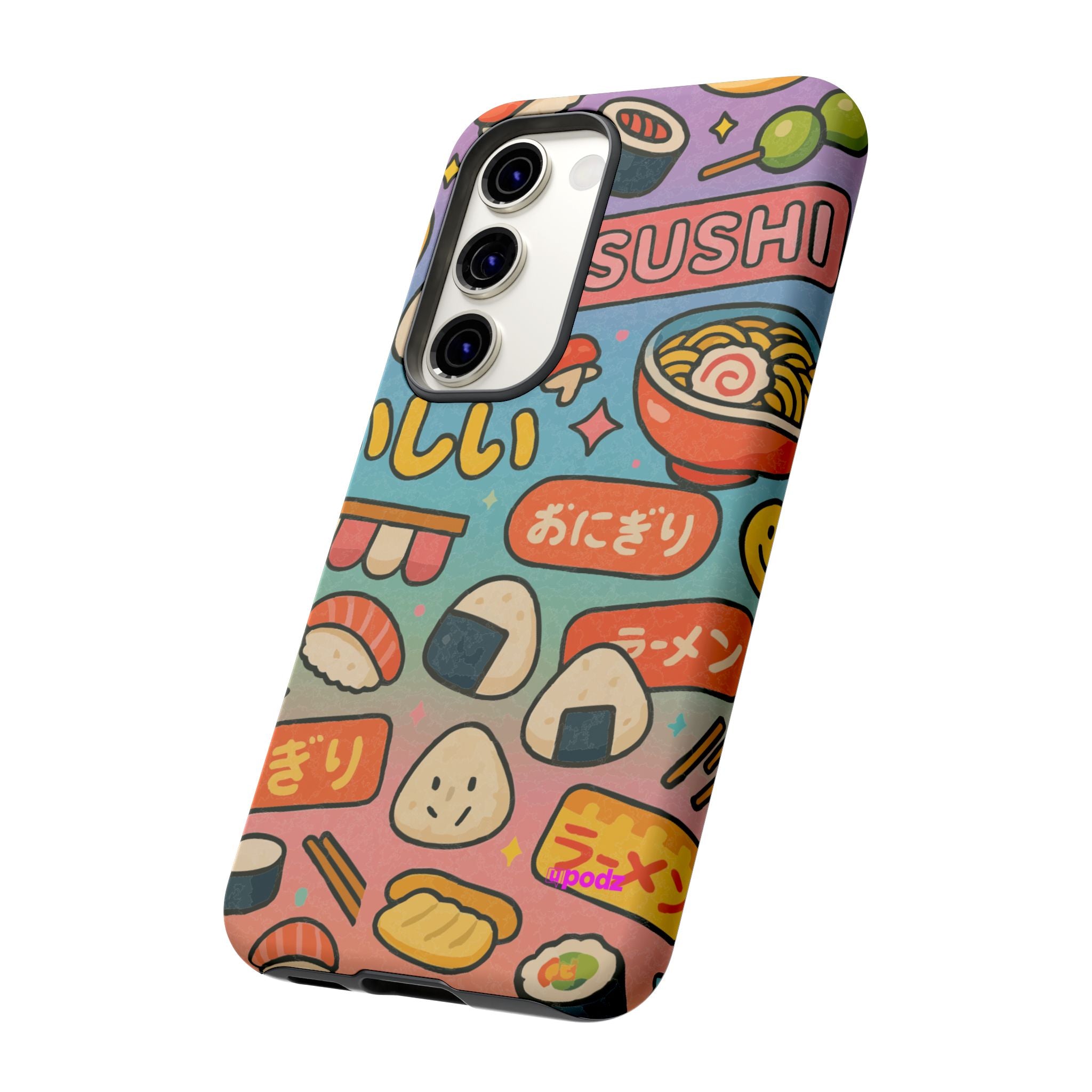 I love Sushi, White Cover Design, Tough Cases, Phone Cover