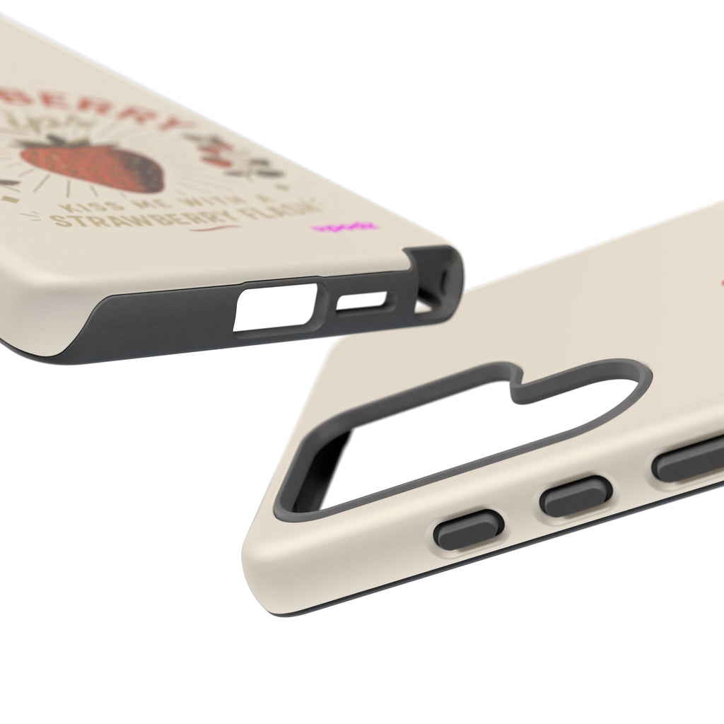 Strawberry Lips Design, Tough Cases, Phone Cover, Unique Gift
