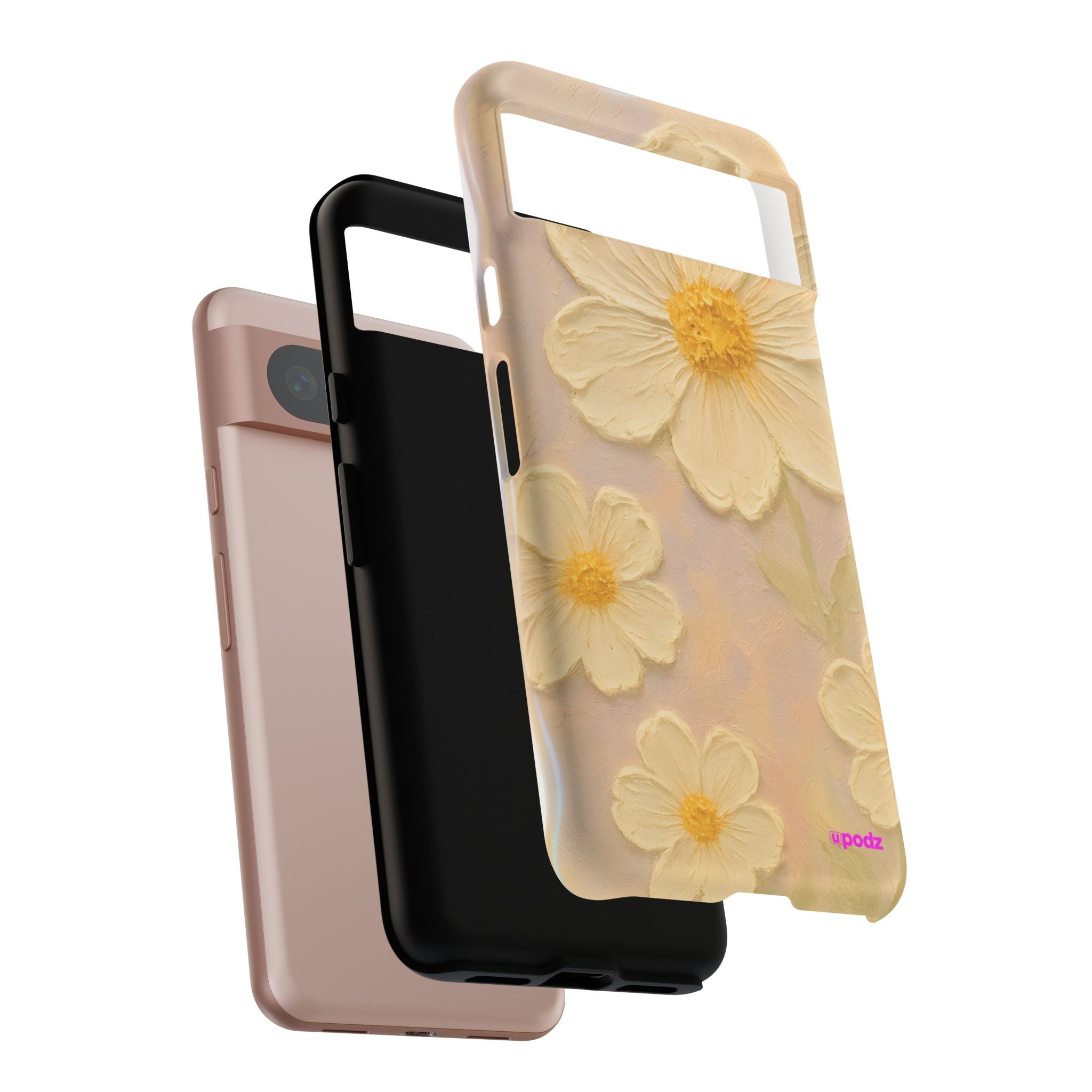 Phone Cases - Colorful Retro Oil Painting Flower