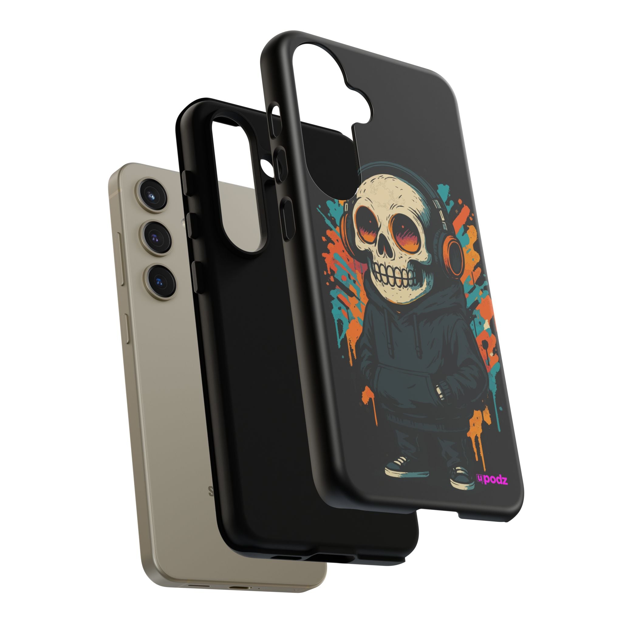 Skull Vibes Design, Tough Cases, Phone Cover