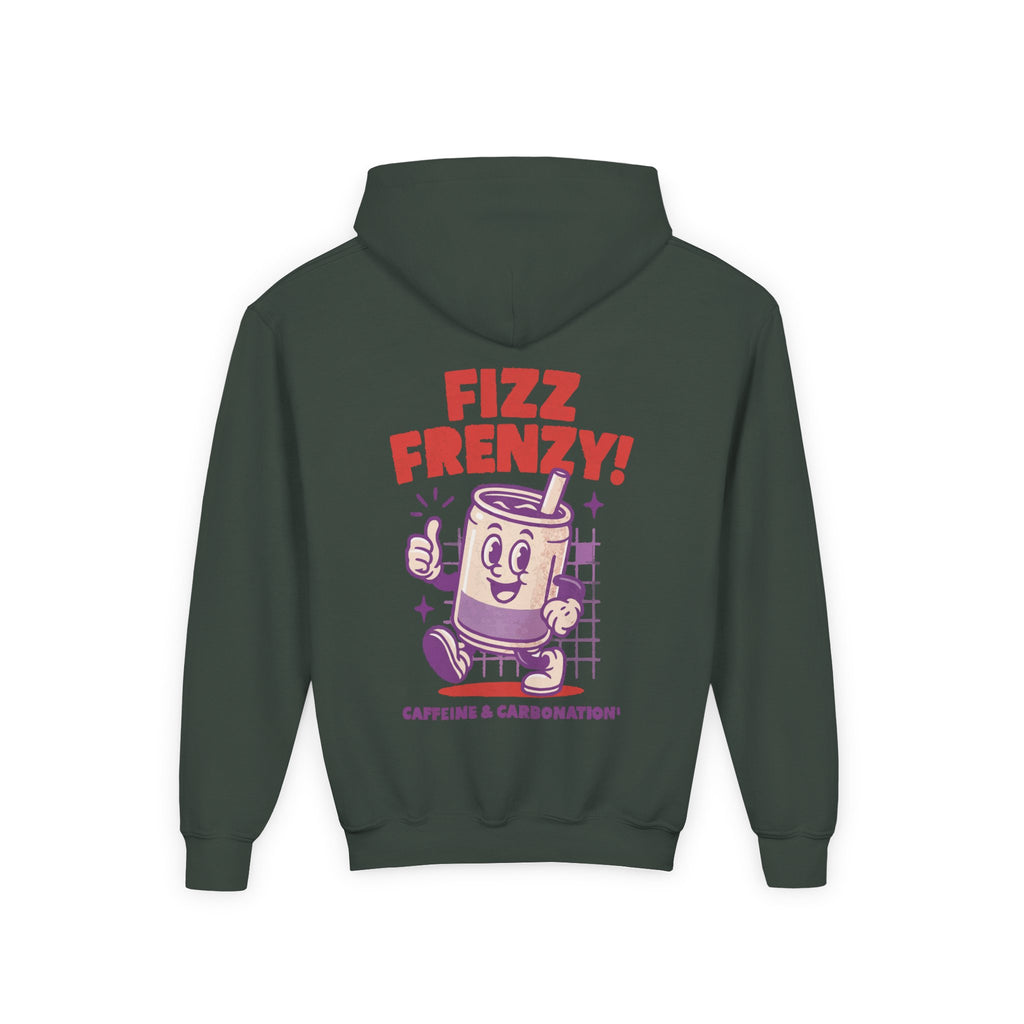 Soda Fizz Frenzy Youth Hooded Sweatshirt, Casual Wear