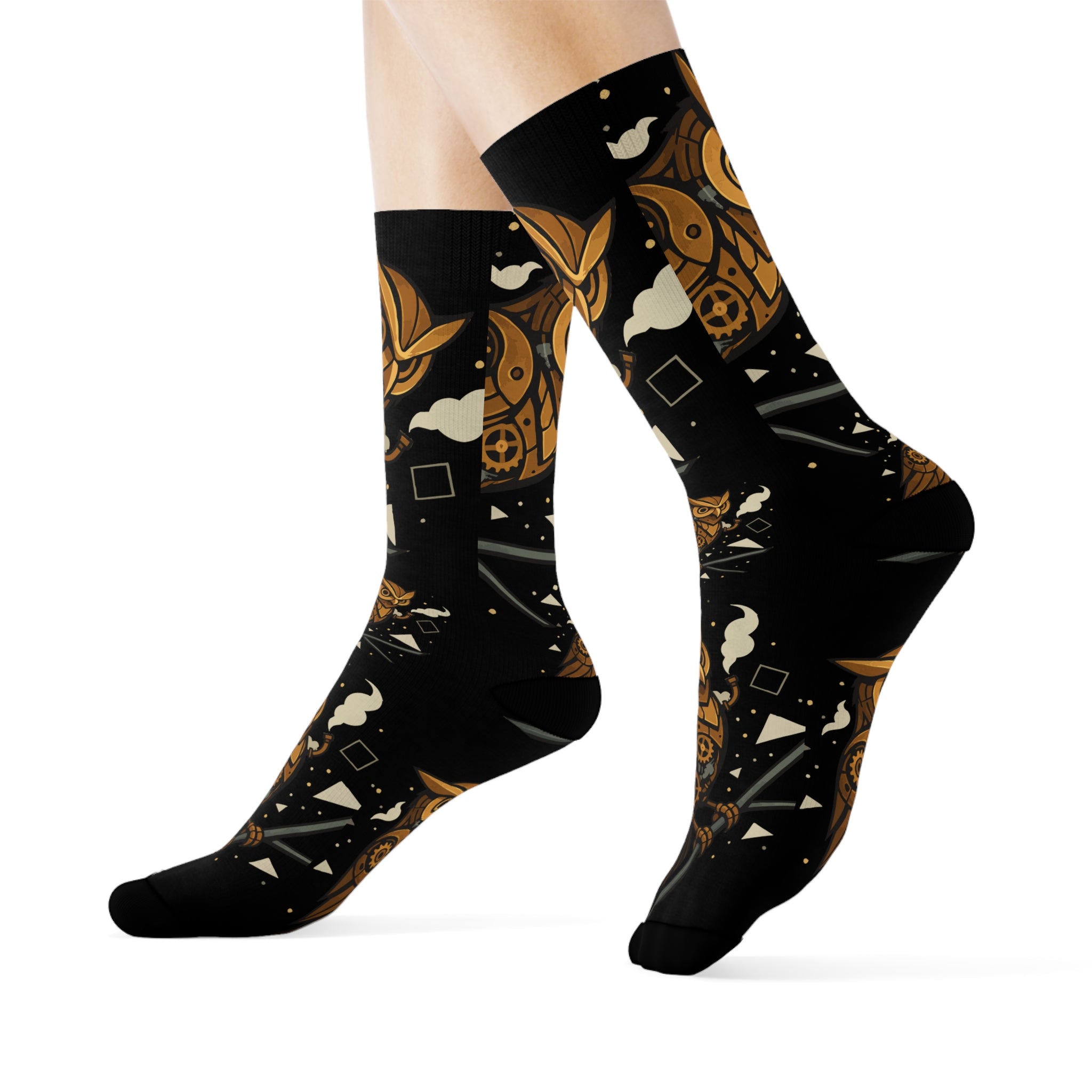 Owl Night Socks, Funky Design