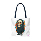 Skull Vibes Tote Bag - Quirky Fun Bag