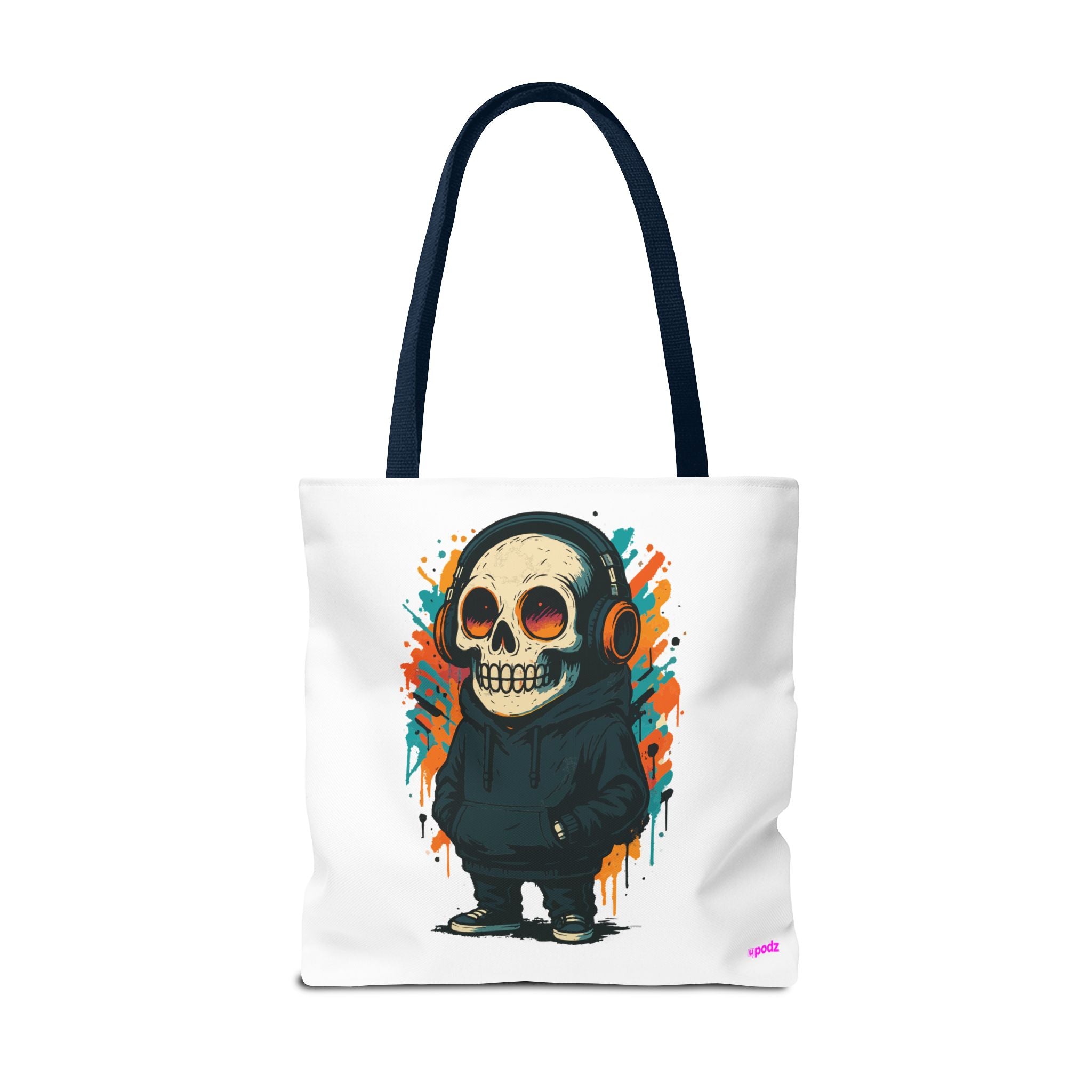 Skull Vibes Tote Bag - Quirky Fun Bag