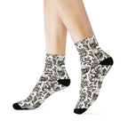 Skulls n Roses Socks, Funky Design