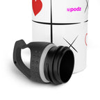 Naughts and Crosses - Water Bottle, Reusable Sports Hydration Flask